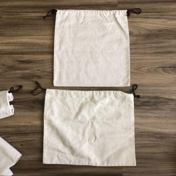 Hermes Toiletry Travel Bag Set of 5 Logo Canvas - Picture 7 of 8